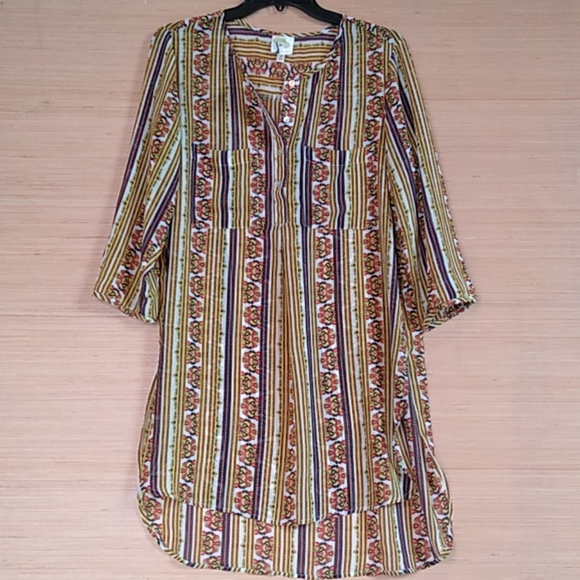 fig and flower Tops - 🌸fig and flower 3/4 sleeve tunic L